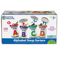 Learning Resources Alphabet Soup Sorters 6801